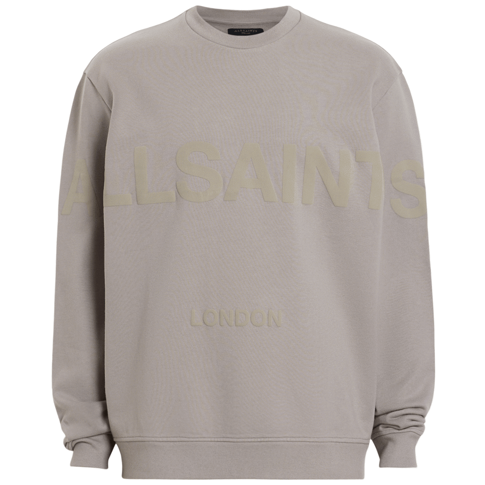 AllSaints Biggy Logo Print Relaxed Fit Sweatshirt